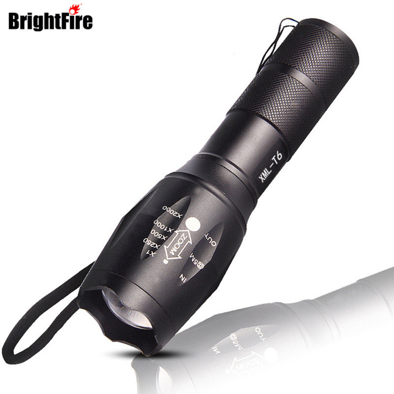 High Power CREE XML-T6 5 Modes 3800 Lumens LED Flashlight Waterproof Zoomable Torch lights