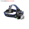 Cree XM-L T6 LED Zoomable Headlight Waterprooft